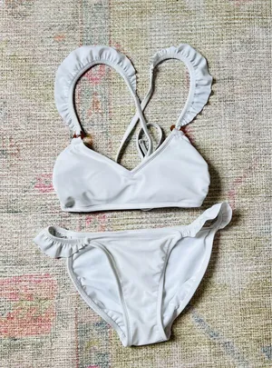 Xhilaration White Bikini thumbnail 1