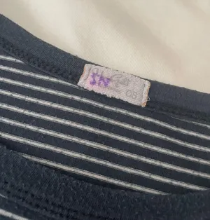 Brandy Melville Navy Striped Shirt thumbnail 2