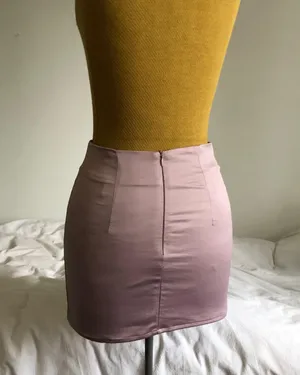 ASOS Satin Micro Mini Skirt thumbnail 3