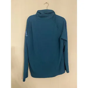 Adidas‎ Long Sleeve Drop Cut Turtleneck with Muff/Kangaroo Pocket Blue XL thumbnail 2