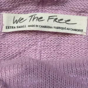 We The Free Pink/Lavender Timmy TurtleNeck Sweater size XS oversized thumbnail 5