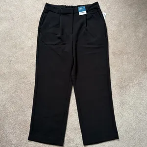 New Old Navy Extra High Rise Taylor Wide Leg Trousers Pants Black Size Large thumbnail 5