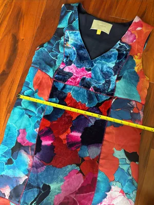 Leifsdottir silk shift dress Blue Size 4 thumbnail 5
