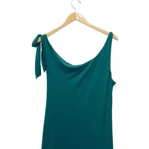 NWT Hello Molly Fashion Standard One-Shoulder Maxi Dress Emerald Green Size 10 thumbnail 9