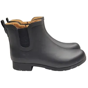 Chooka Delridge Chelsea Black Waterproof Rain Boots Warm Plush Lining Women 9 thumbnail 3