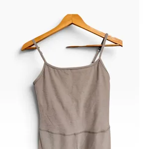 Beyond Yoga Spacedye Keep pace biker Romper Beige Athletic Athleisure Medium thumbnail 3