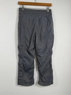 The North Face Aphrodite 2.0 Capri Pants Women Small Gray Hiking Stretch thumbnail 2