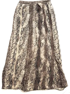 Maurices Snake Print Maxi Skirt thumbnail 1
