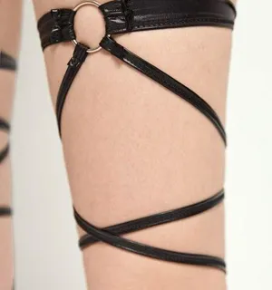2Pcs Ring Linked Leg Straps thumbnail 2