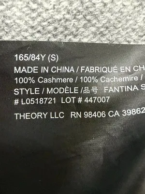 Theory Crewneck Sweater in Feather Cashmere thumbnail 11