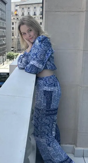 Zara Women's Blue 2 pc set thumbnail 1