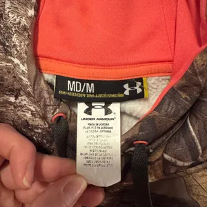 Under Armour Camo Hoodie with Pink Logo thumbnail 3