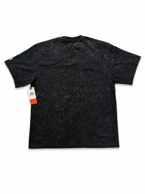 Hype Market45 Black Acid Wash Studded T-Shirt – Men’s thumbnail 2