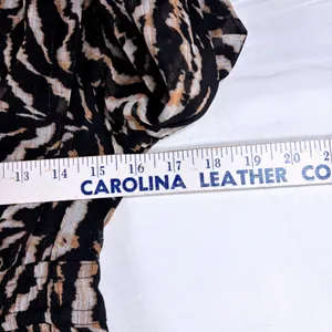 Sofia Jeans Sofia‎ Vergara Tiger Print Midi Dress Metallic Smocked XS New thumbnail 6