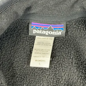 Patagonia Better Sweater Full Zip Jacket Womens Large Black Fleece thumbnail 7
