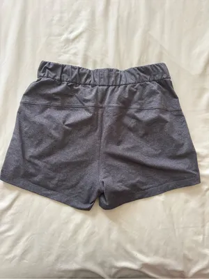 LULULEMON | Women’s Heather Gray Active Drawstring Shorts | 6 thumbnail 4