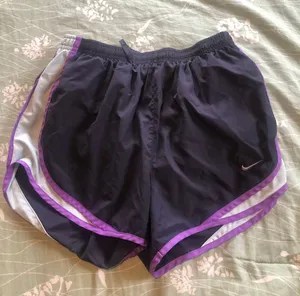 Purple Dri-Fit Athletic Running Shorts thumbnail 1