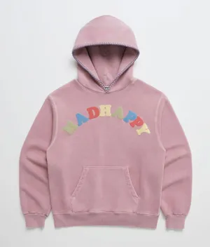 MadHappy Pink Hoodie with Multicolor Logo thumbnail 1