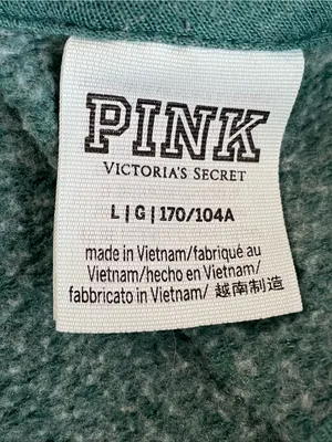 PINK Victoria's Secret Great Smokey Mountains Green Sweatshirt thumbnail 4