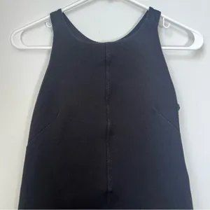 Athleta Whirlwind Razorback Athletic Casual Tank Dress Black Size XS thumbnail 4