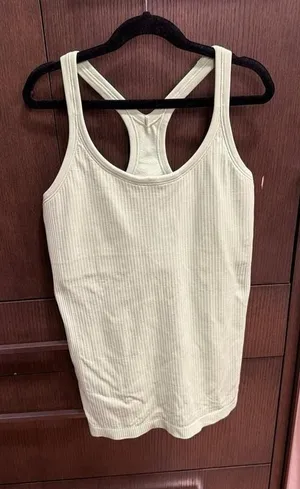Lululemon Ebb to Street Tank Top mint green‎ women's 8 thumbnail 1