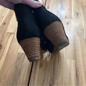 Dr. Scholl’s Dynasty Black Lace-Up Ankle Booties Women’s 7.5 thumbnail 8