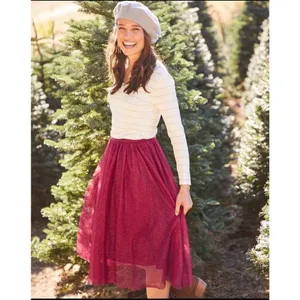 Matilda Jane Moments with You Sparkle City flowy boho M skirt thumbnail 2