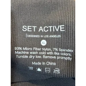 SET ACTIVE SCULPTFLEX One Shoulder Sports Bra Espresso Brown XL thumbnail 4