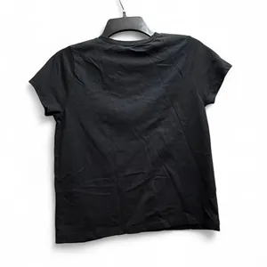 No Bad Days Floral Skeleton Crop Tee - Black thumbnail 3