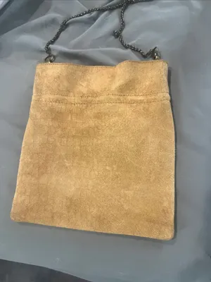 Suede Crossbody Bag in Tan Free People thumbnail 5