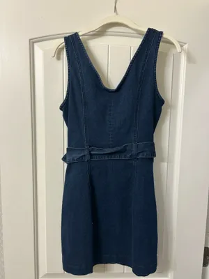 Peace Love World Denim Dress thumbnail 3