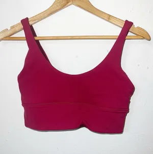 Lululemon Align Women’s Scoop Neck Reversible Sports Bra Burgundy thumbnail 1
