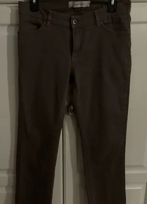 Zara basic jeans. Brown size 8.  Like new‎ thumbnail 1