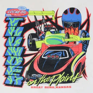 Gildan Thunder on the Plains NHRA Drag Racing Graphic T-Shirt thumbnail 3