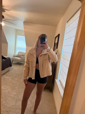 Aerie Corduroy Jacket Zip-Up thumbnail 2