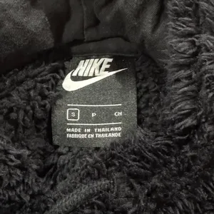 Nike Fleece Teddy Black Hoodie Sweatshirt Women’s Small thumbnail 3