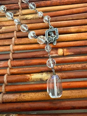 Silpada Long Crystal Vintage Necklace thumbnail 6