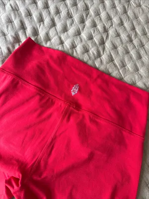 FP Movement Red High-Waist Performance Leggings thumbnail 4