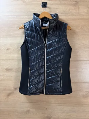 Calvin Klein Black Quilted Puffer Vest Small thumbnail 4
