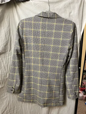 Topshop Plaid Blazer thumbnail 2
