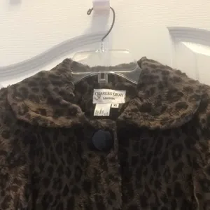 FINAL MARKDOWN Ladies Charles gray London faux fur jacket xs thumbnail 4