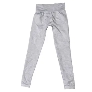 Gymshark Women’s Gray Vital Seamless crop Leggings Tights Pants thumbnail 5
