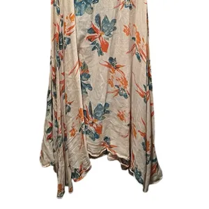 Free People Intimately Star Chasing Slip Maxi Dress in Hibiscus Combo‎ thumbnail 8