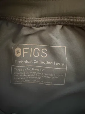FIGS Scrub Set Jogger- Chambray thumbnail 6