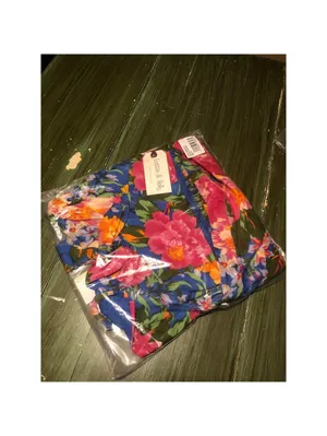 B.O.G. Collective Lottie & Holly Floral Cropped Tank Top & Ruffle Skort Set M thumbnail 7
