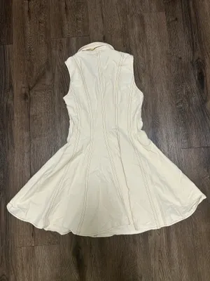 Greylin Sydney Topstitch Flare Mini Dress thumbnail 3