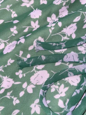 Audrey 3+1 green floral maxi dress thumbnail 4