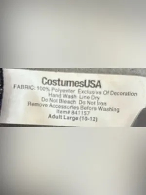 Officer Rita Dem Rights L Black Mini Dress Cop Chick Costume thumbnail 8