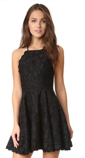 Tularosa Black Cyrus Lace Dress size medium revolve thumbnail 1