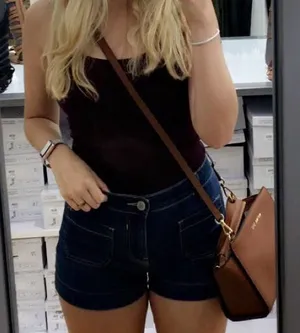 Express high waisted jeans thumbnail 1